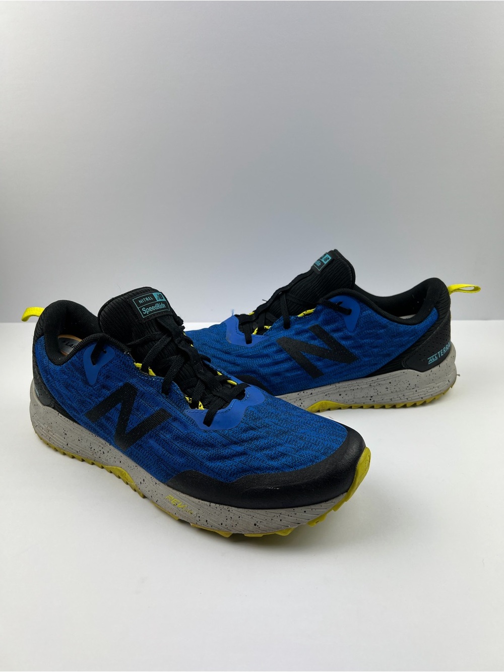 New Balance Nitrel v3 SpeedRide Terrain Trail Running Shoes Men Size 11 Blue